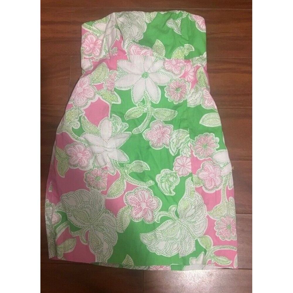 Lilly Pulitzer Strapless Dress Size 0